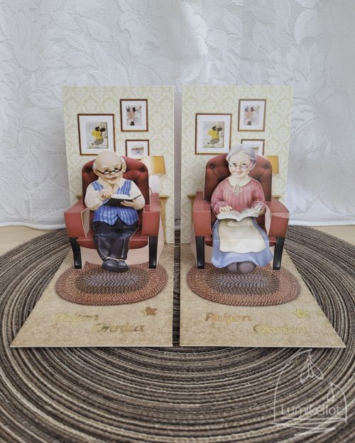 Korttipaketti Seniorit Pop-Up 3D - Bild 4