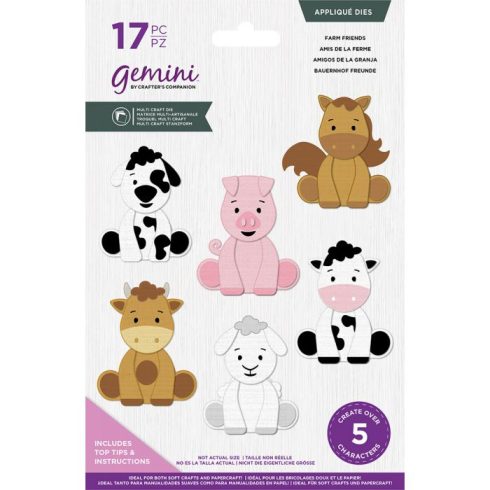 Gemini Appliqué stanssi – FARM FRIENDS