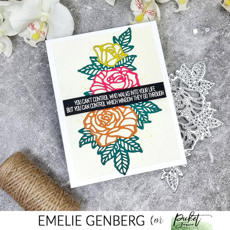 Picket Fence Studios stanssi – ENGLISH ROSES - Image 2