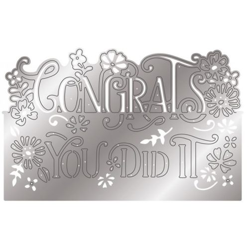 Gemini Edgeables stanssi – CONGRATS, YOU DID IT - Bild 4