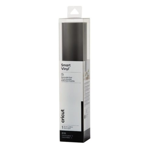 Cricut Smart Vinyl Removable 13" 3,6 m musta vinyyli
