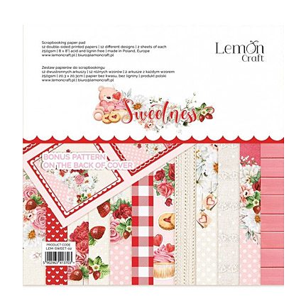 Lemon Craft – Sweetness paperilehtiö 20 x 20 cm