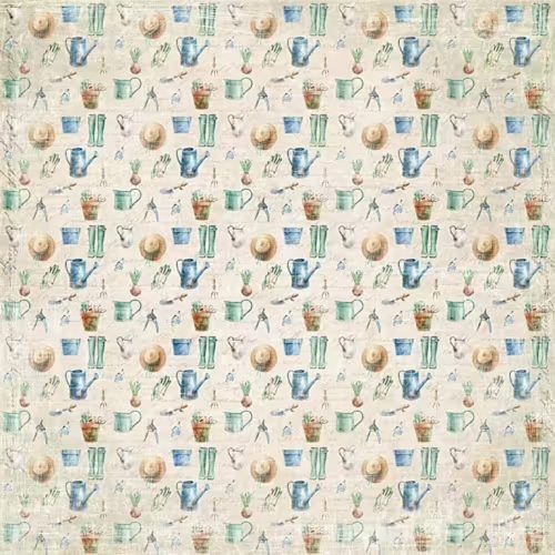 Reprint – Gardener paperilajitelma 15 x 15 cm - Image 2