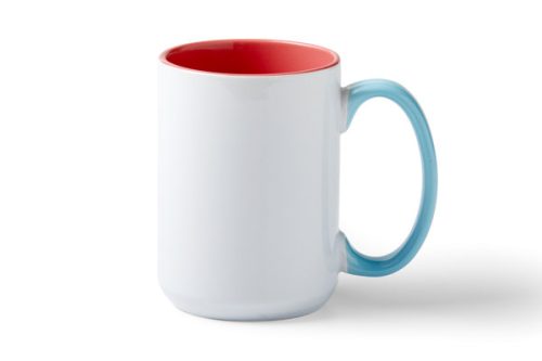 Cricut Beveled Ceramic Mug Reef - Cricut-muki 425 ml, valko-koralli - Bild 2