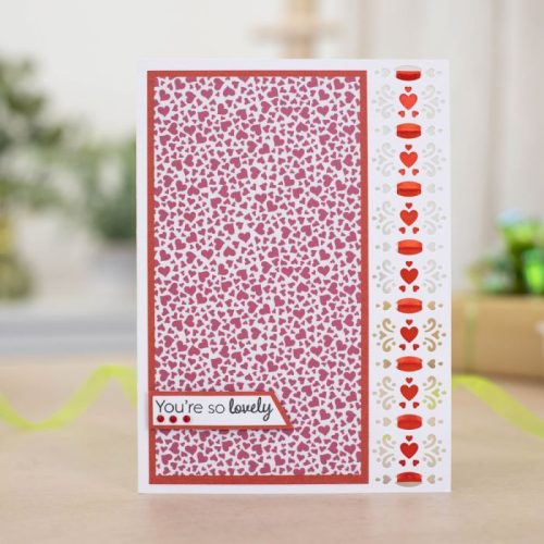 Gemini Elements stanssi – Ribbon Threading CHARMING HEARTS - Image 3