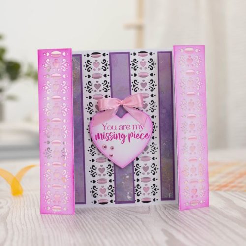 Gemini Elements stanssi – Ribbon Threading CHARMING HEARTS - Image 4