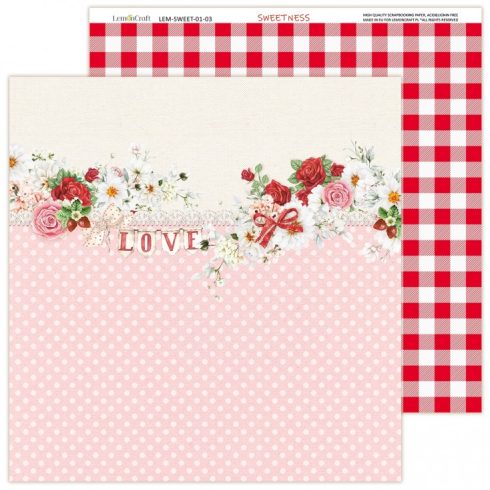 sweetness main kit set of scrapbooking papers 30x30cm lemoncraft 3