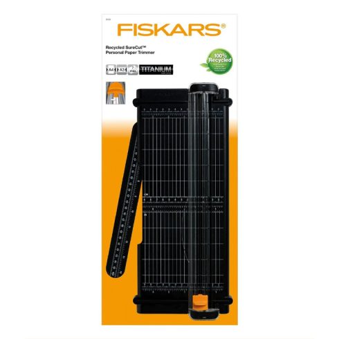 Fiskars Recycled SureCut™ Titanium Personal Paper Trimmer 30cm A4 1