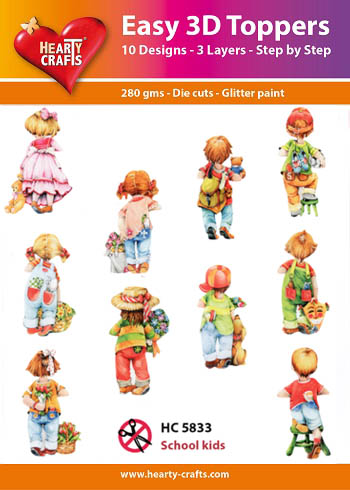 Easy 3D Toppers Hearty Crafts