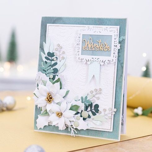 Crafters Companion stanssi – Winter White FANCY FRAME3