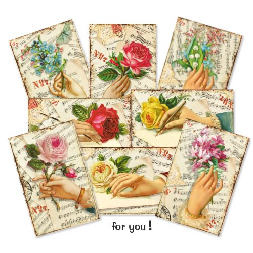 Decorer – For You korttikuvat 7 x 10,8 cm (24 kpl) - Image 3
