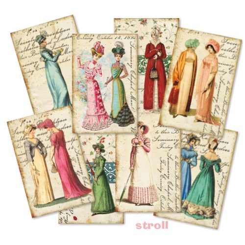 Decorer – Stroll korttikuvat 7 x 10,8 cm (24 kpl) - Image 3