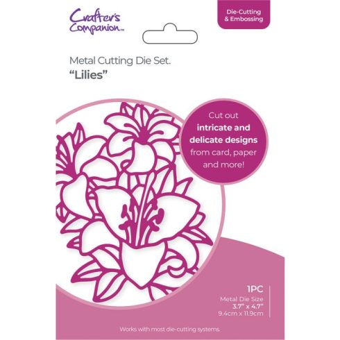 Gemini Large Outline Floral Die stanssi – LILIES