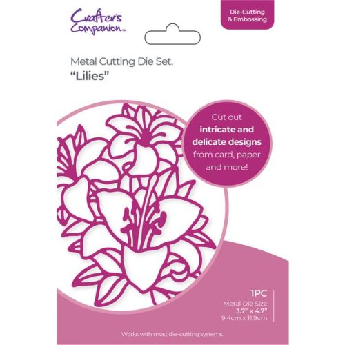 Gemini Large Outline Floral Die stanssi – LILIES