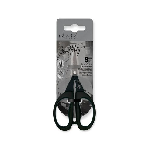 Tim Holtz Non-Stick Mini Micro-Serrated 5" – Sakset