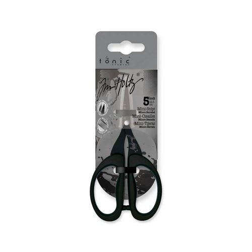 Tim Holtz Non-Stick Mini Micro-Serrated 5" – Sakset