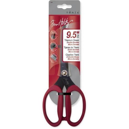 Tim Holtz Non-Stick Titanium Micro-Serrated 9.5 – Sakset