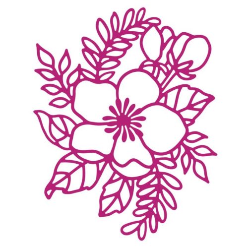 Gemini Large Outline Floral Die stanssi – CHERRY BLOSSOM - Image 3