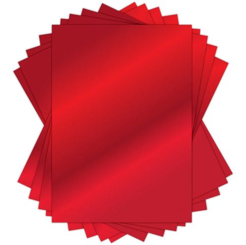 Craft Consortium Mirror Card Red – Peilikartonki A4 240g (10 kpl) - Image 2