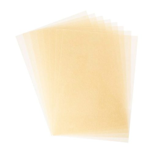 Sizzix Metallic Shrink Plastic – GOLD kutistekalvo (8kpl) - Image 3
