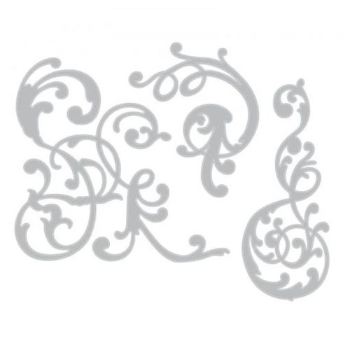 Sizzix Tim Holtz Thinlits stanssi – ADORNED2