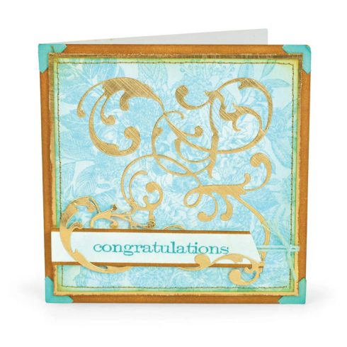 Sizzix Tim Holtz Thinlits stanssi – ADORNED3