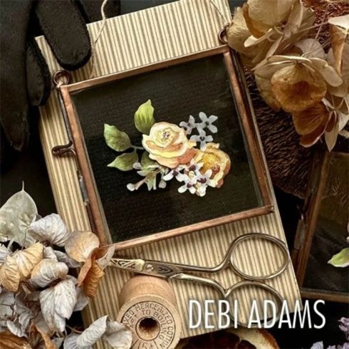 Sizzix Tim Holtz Thinlits stanssi – BRUSHSTROKE FLOWERS MINI4