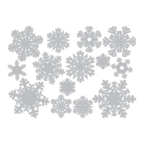 Sizzix Tim Holtz Thinlits stanssi – PAPER SNOWFLAKES MINI2