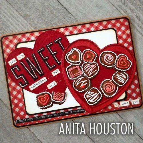 Sizzix Tim Holtz Thinlits stanssi – TRUE LOVE - Image 4