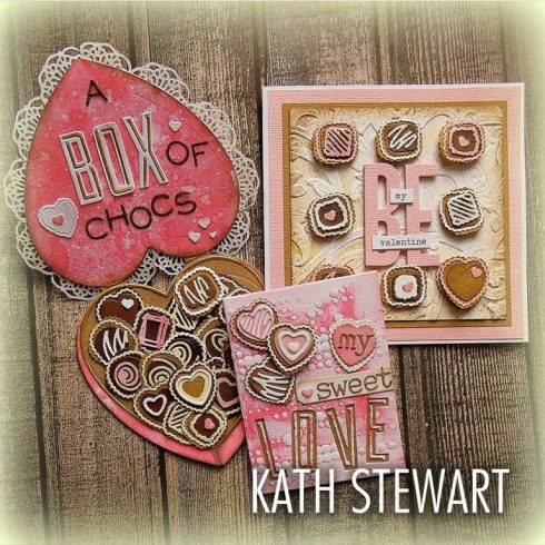 Sizzix Tim Holtz Thinlits stanssi – TRUE LOVE5