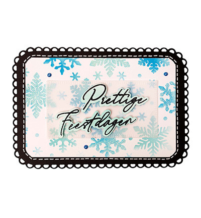 Studio Light Christmas Masks sapluuna – SNOW PATTERN - Image 2