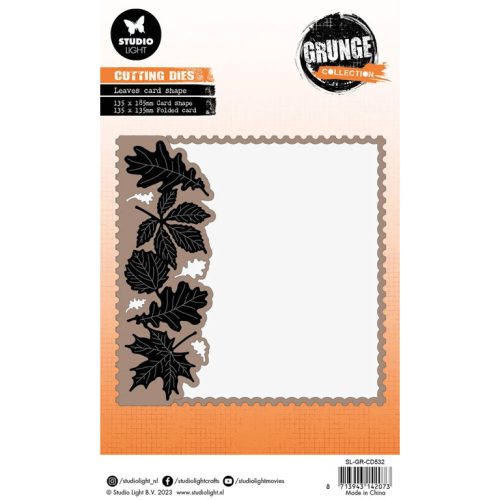 Studio Light stanssi – Grunge LEAVES CARD SHAPE - Bild 2