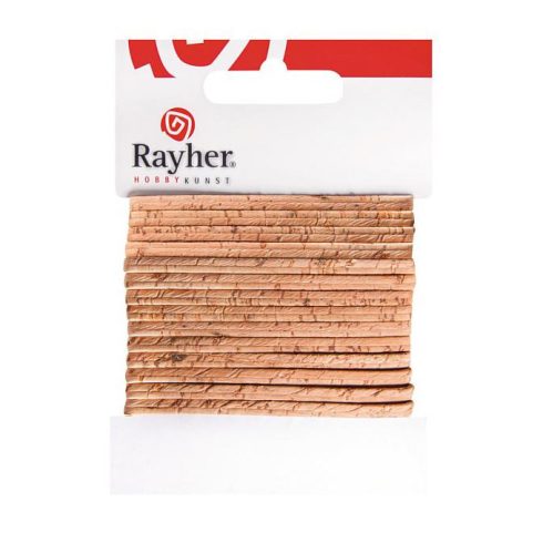 Cork Ribbon flat – Korkkinauha vaalea 150cm (3mm)