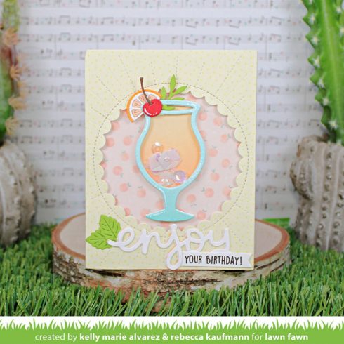 Lawn Fawn stanssi – BUILD A DRINK COCTAIL ADD ON4
