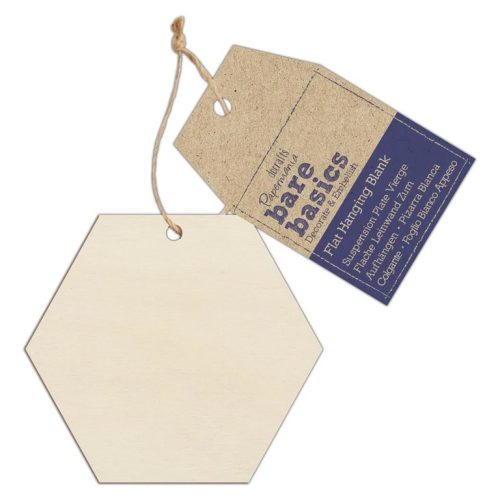 Puulevy HEXAGON 8 cm