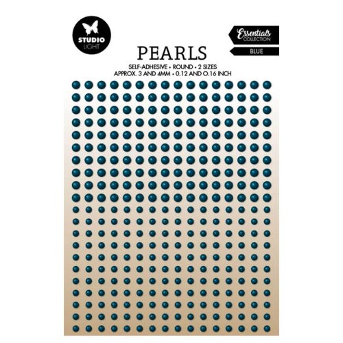 Studio Light Pearls Self-adhesive BLUE – helmitarranauha