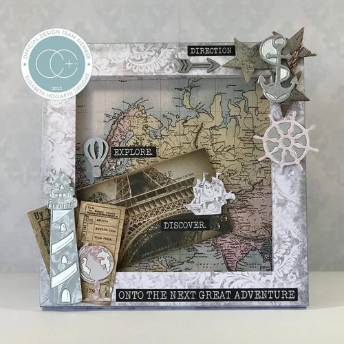 Craft Consortium – Baroque paperilehtiö 15 x 15 cm - Bild 6