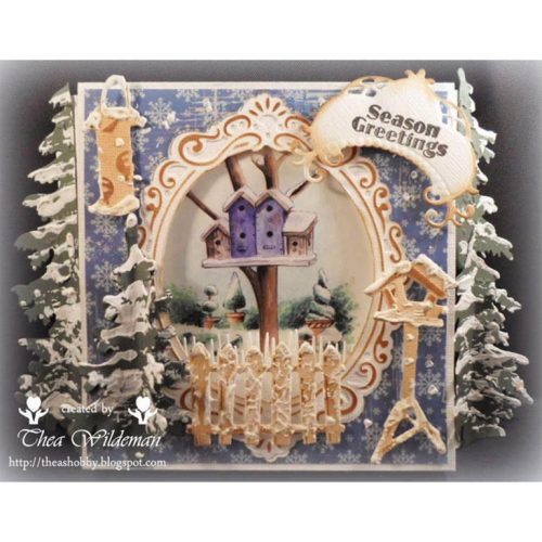 Marianne Design stanssi – Tiny's Craftables BIRDHOUSES - Image 3