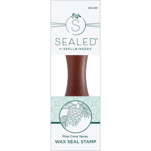 Spellbinders Wax Seal Stamp sinettileimasin – PINE CONE STAMP3