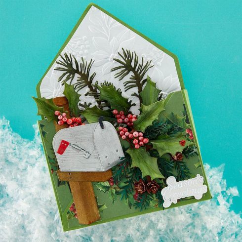 Spellbinders stanssi – AMERICAN HOLLY3