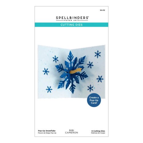 Spellbinders stanssi – POP-UP SNOWFLAKE