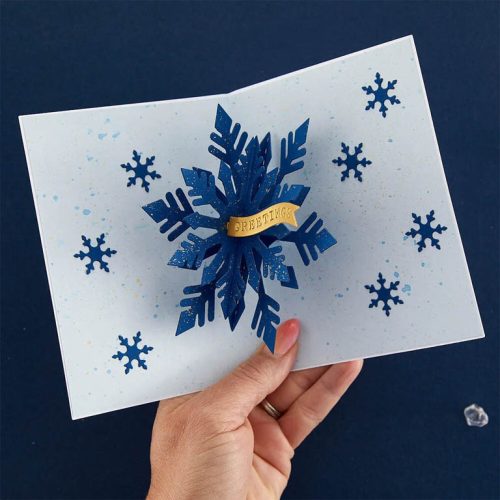 Spellbinders stanssi – POP-UP SNOWFLAKE - Image 2