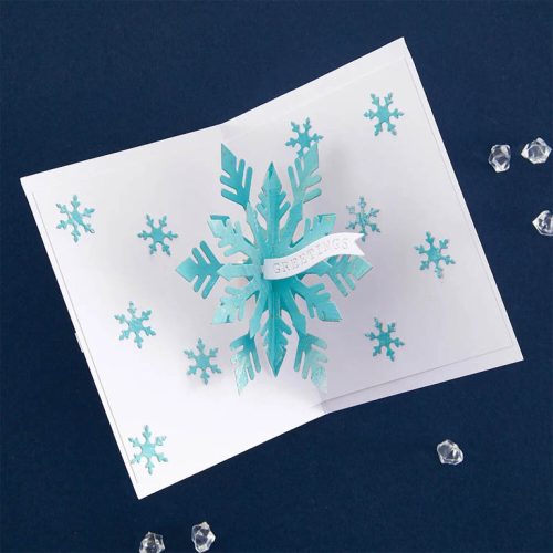 Spellbinders stanssi – POP-UP SNOWFLAKE - Image 5