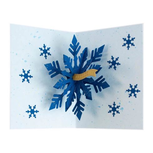 Spellbinders stanssi – POP UP SNOWFLAKE3