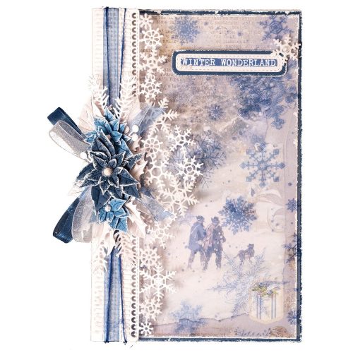 Studio Light Vintage Christmas Backgrounds – paperilehtiö 20,3 x 20,3 cm - Image 3