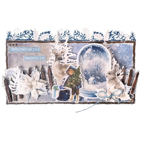 Studio Light Vintage Christmas Designs Elements – paperilehtio 203 x 203 cm1