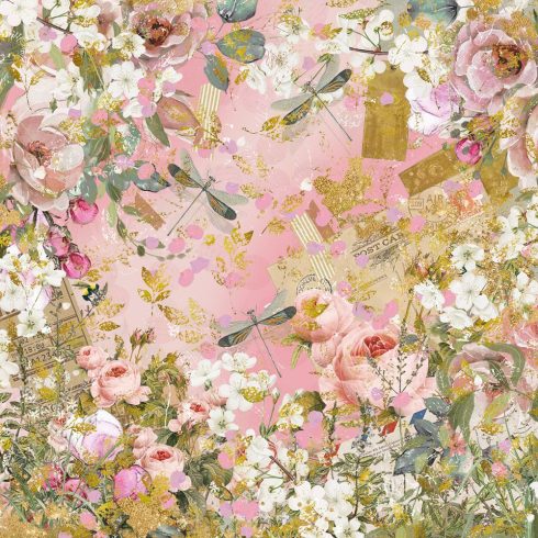 ng vintage rose 6x6 paper pad 01