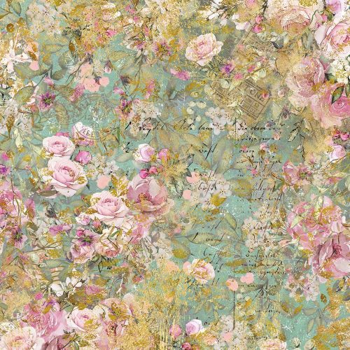 Crafter’s Companion – Vintage Rose Collection paperilehtiö 15 x 15 cm - Image 24