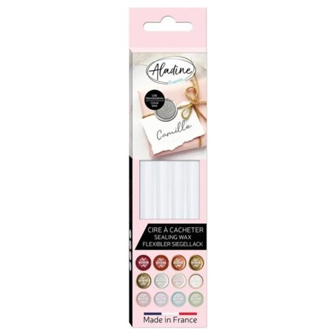 Aladine Sealing Wax sinettivaha – TRANSPARENT