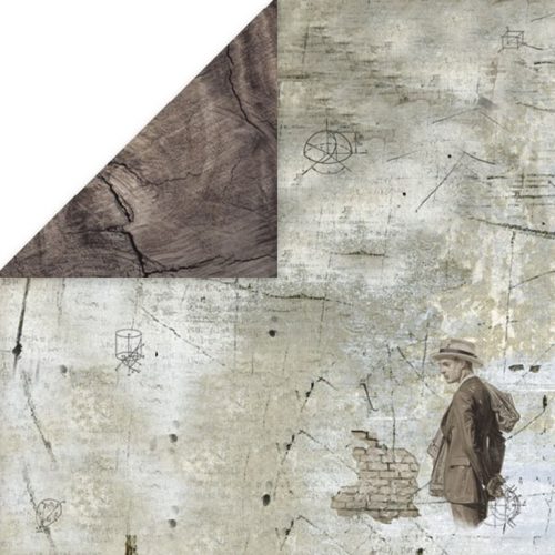Craft & You Design – Vintage Man paperilajitelma 15 x 15 cm - Image 3